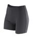 Spiro Womens/Ladies Impact Soft Sweat Shorts (Black)