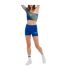 Haut Court Crono Femme Bleu Vert Ellesse-1