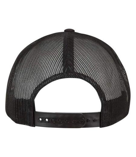 Casquette Trucker Noir Brut Flexfit
