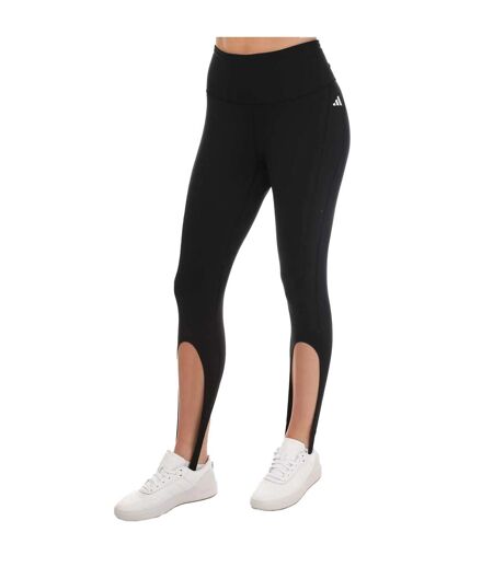 Womens/ladies Collective Power Yoga Studio Leggings Black Adidas