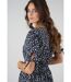 Robe midi à imprimés fleuris GLORIA-4