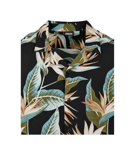 Chemise De Vacances Homme Noir Blanc Urban Classics