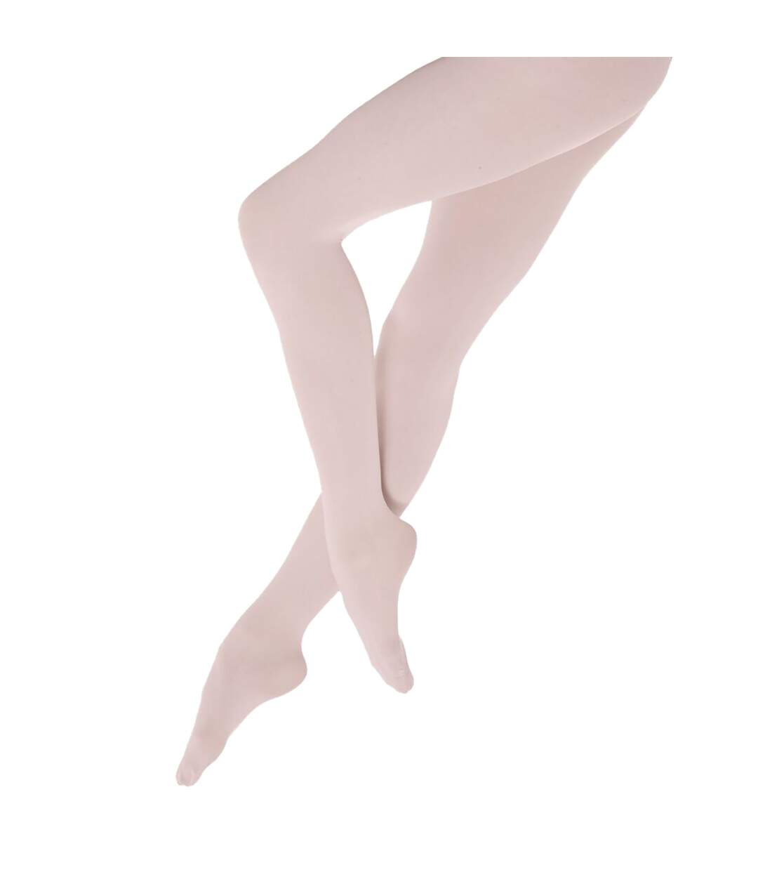 Collant de danse classique femme blanc Silky-2