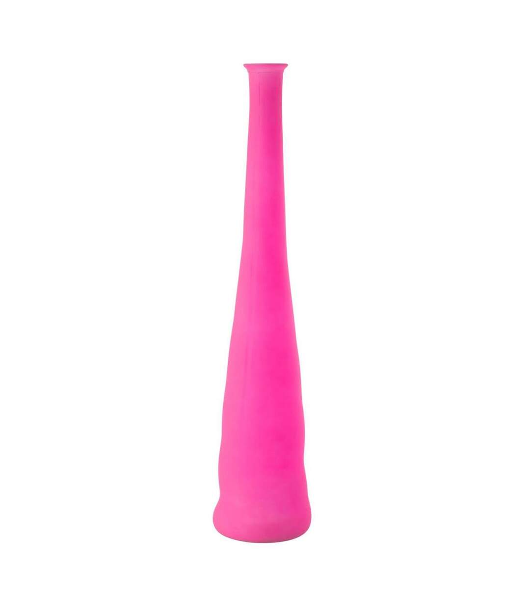 Vase Bouteille en Verre Neon 100cm Rose-1