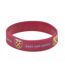West Ham Silicone Wristband (Maroon) (One Size) - UTBS1091