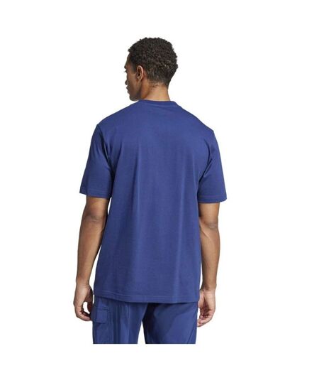 T-shirt Motif/style Linéaire Homme Bleu Marine Adidas