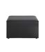 Coffre de Rangement Design Soldi 65cm Noir-2