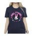 Disney Femme/Les femmes Minnie Mouse Girl Power - T-shirt boyfriend en coton (Bleu marine) - UTBI39054-3