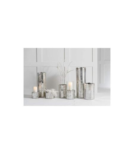 Cache-Pot Design Ary 30cm Argent