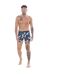 Boxer Motif/style Manette Gamer For Life Homme Bleu Marine Orange Gris Clair Bleu Gris Foncé Floso-1
