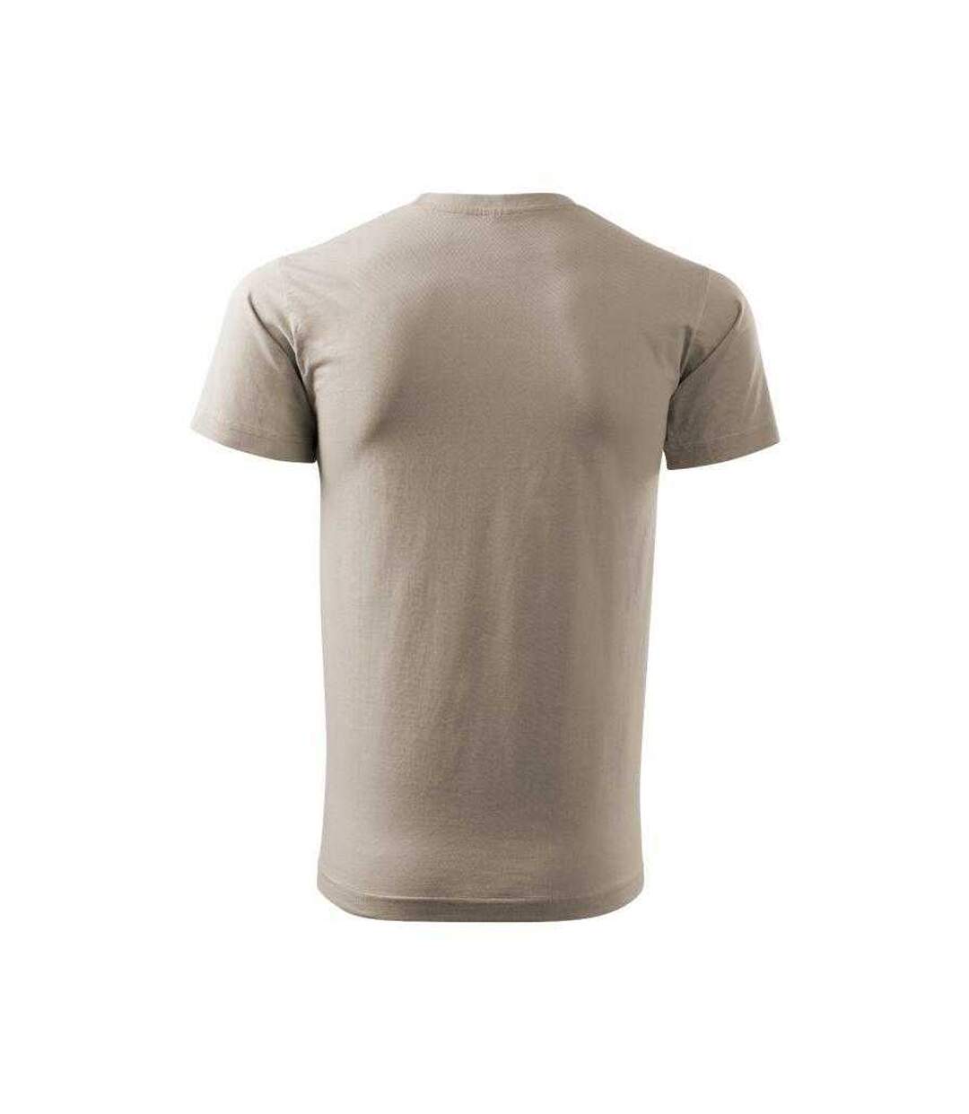 T-shirt Basic Homme Gris Clair Malfini-2