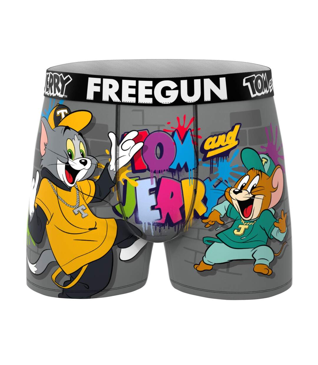 Lot de 3 boxers homme Tom And Jerry Freegun-3