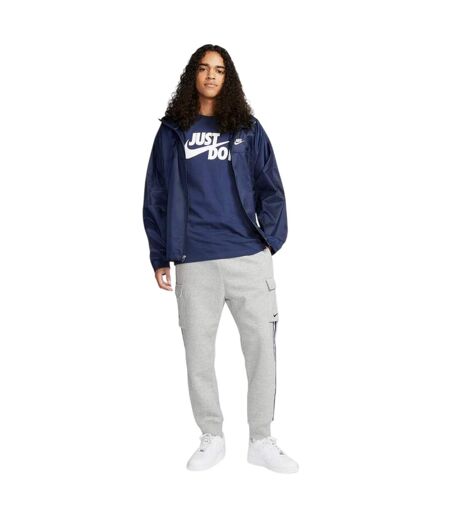 T-shirt Motif/style Swoosh Just Do It Homme Bleu Nuit Nike