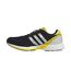 Baskets Motif/style 3 Rayures Femme Noir Adios-3
