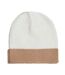 Bonnet blanc/marron femme tommy hilfiger beanie-2