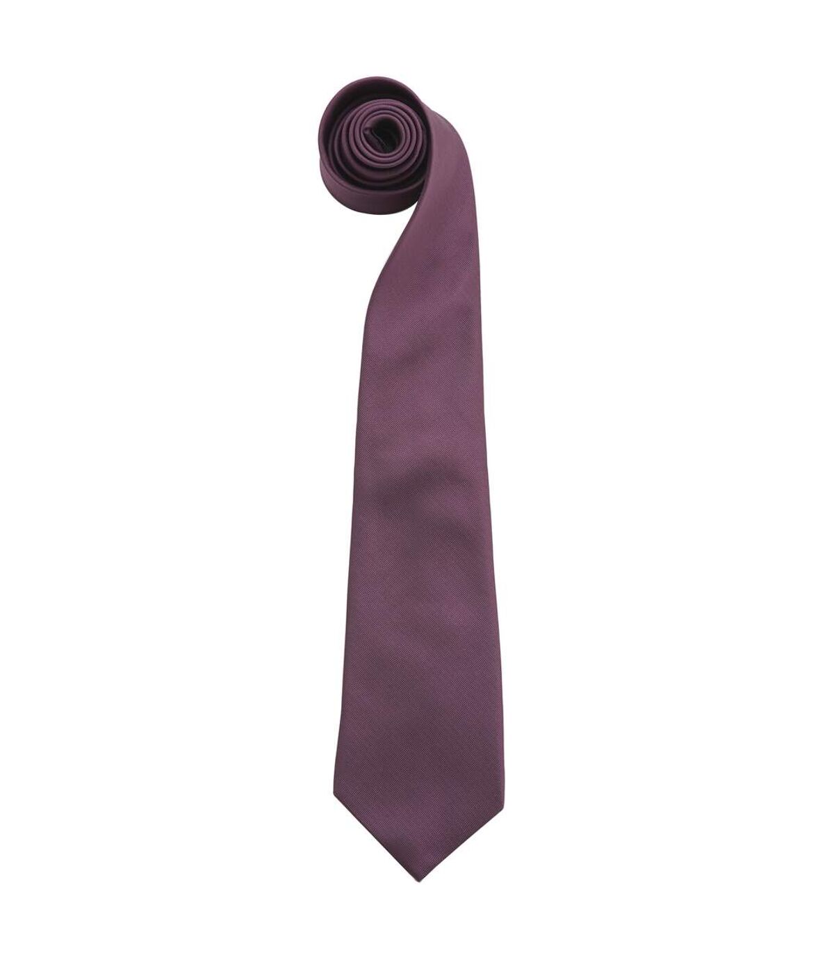Premier Mens “Colours” Plain Fashion / Business Tie (Purple) (One Size) - UTRW1156