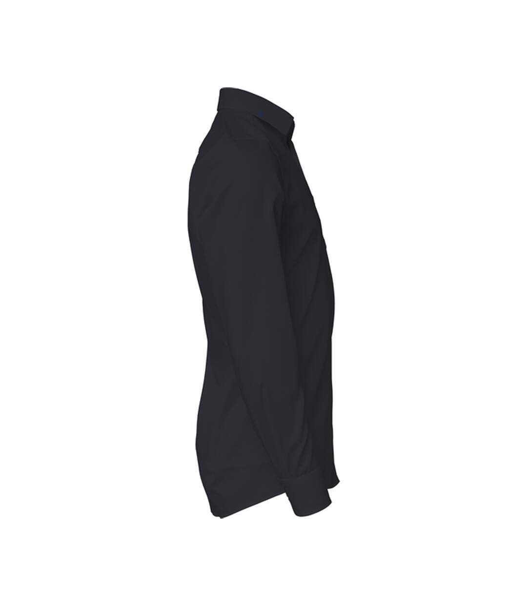 Chemise Manches Longues Homme Noir Marvelis-3