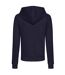 Sweat À Capuche College Femme Bleu Marine Awdis-2