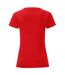 T-shirt Iconic Femme Rouge Fruit Of The Loom-2