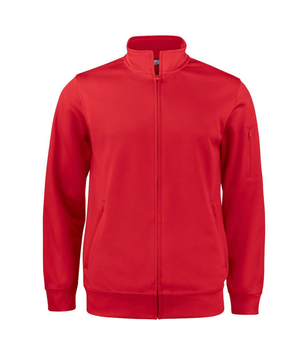 Veste basic femme rouge Clique-1