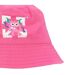 Canvas Bucket Hat Pink Off White-3