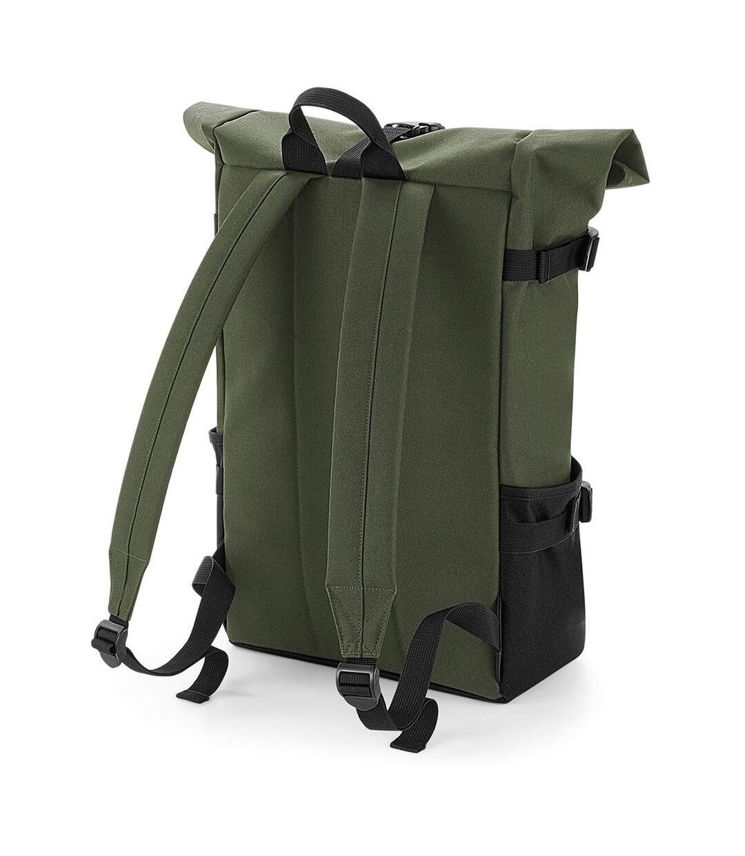 Sac à dos roll-top 22L - compartiment ordinateur - BG858 - vert olive militaire