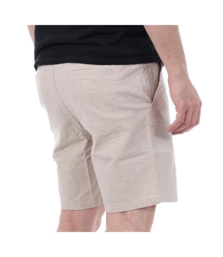 Short beige homme teddy smith linen - l