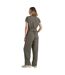 Femmes/madames rania nosilife jumpsuit vert kaki Craghoppers