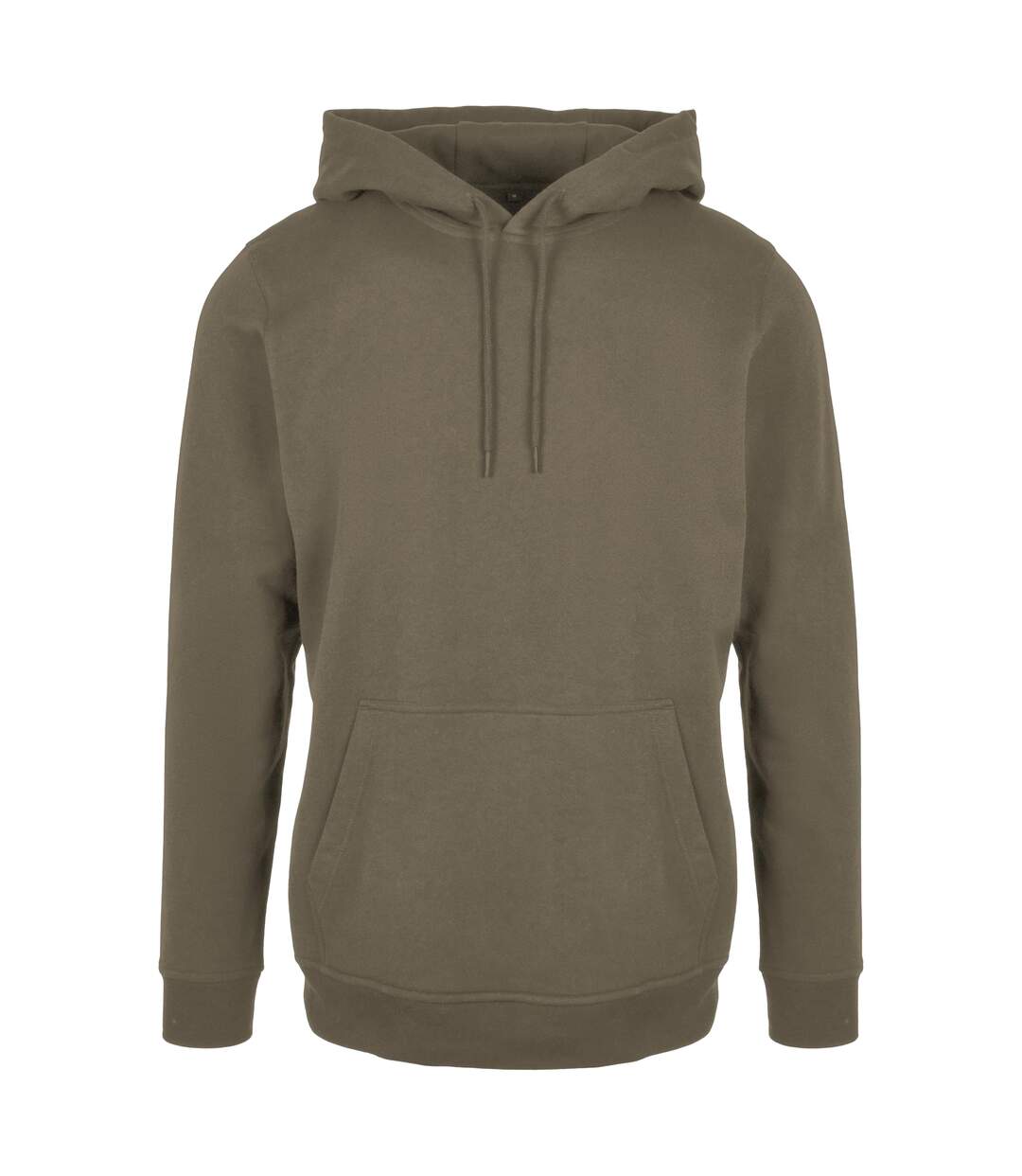 Sweat À Capuche Basic Adulte Olive Build Your Brand-1