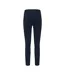 Womens/ladies Essential Side Pocket Leggings Blue LA Gear-2