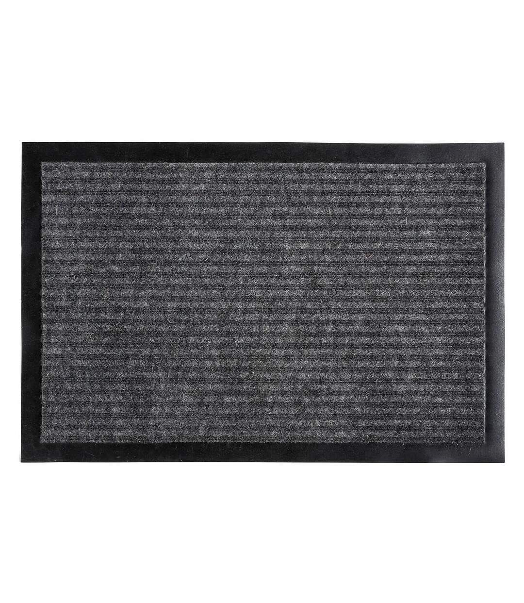 Paillasson Anti-Dérapant Basic 40x60cm Gris-1