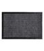 Paillasson Anti-Dérapant Basic 40x60cm Gris-1