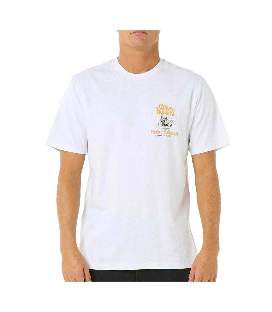 T-Shirt blanc homme rip curl shaper address-1