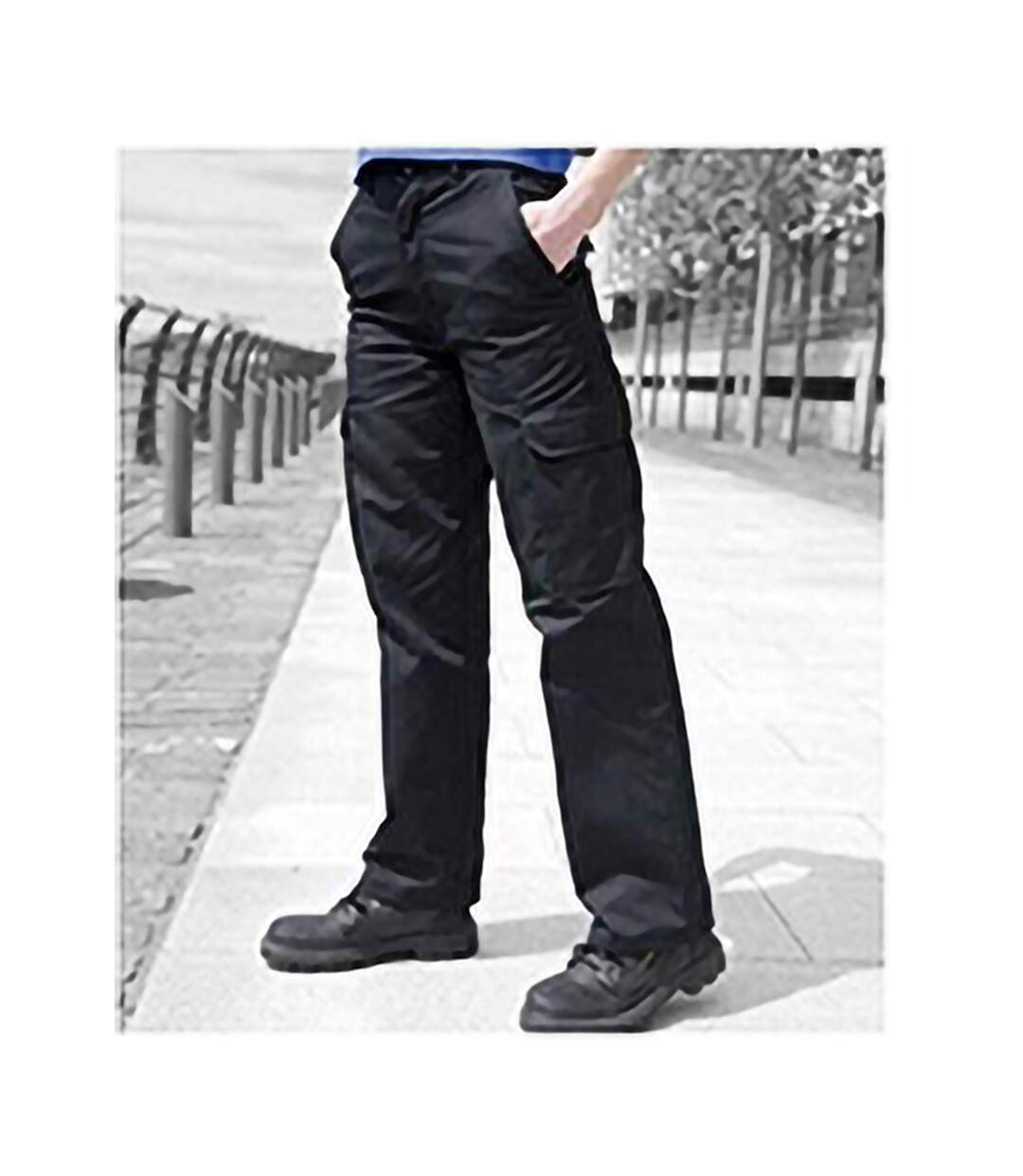 Pantalon cargo de travail femme noir Warrior