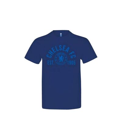 Chelsea FC - T-shirt - Adulte (Bleu marine) - UTBS2100