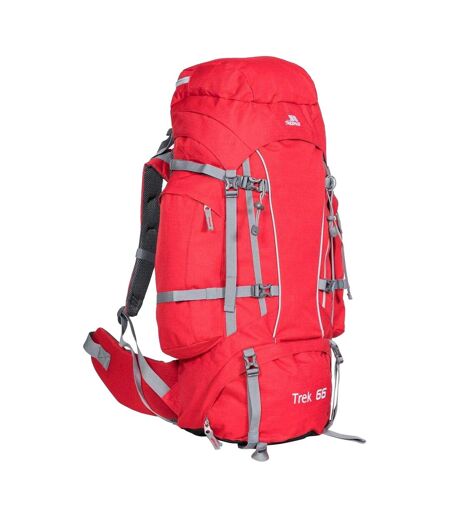 Sac À Dos Trekking Trek Taille Unique Ton Rouge Trespass