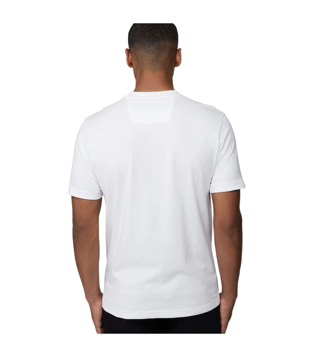 T-shirt Iconic Zone Homme Blanc Boss-3