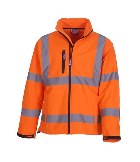 Yoko Veste unisexe à coquille souple Hi-Vis pour adultes (Orange) - UTRW9680