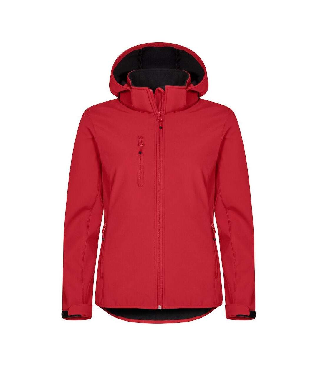 Womens/ladies classic soft shell jacket red Clique-1