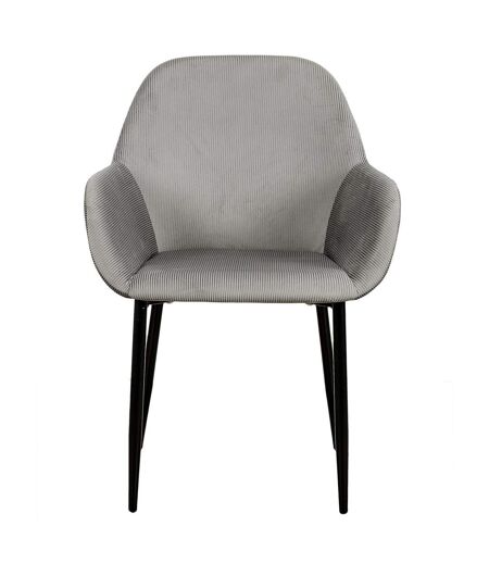 2 Fauteuils de table design velours Giulia