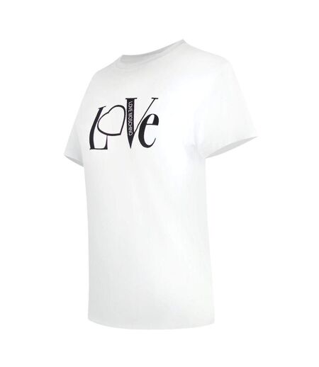T-shirt Femme Blanc Love Moschino