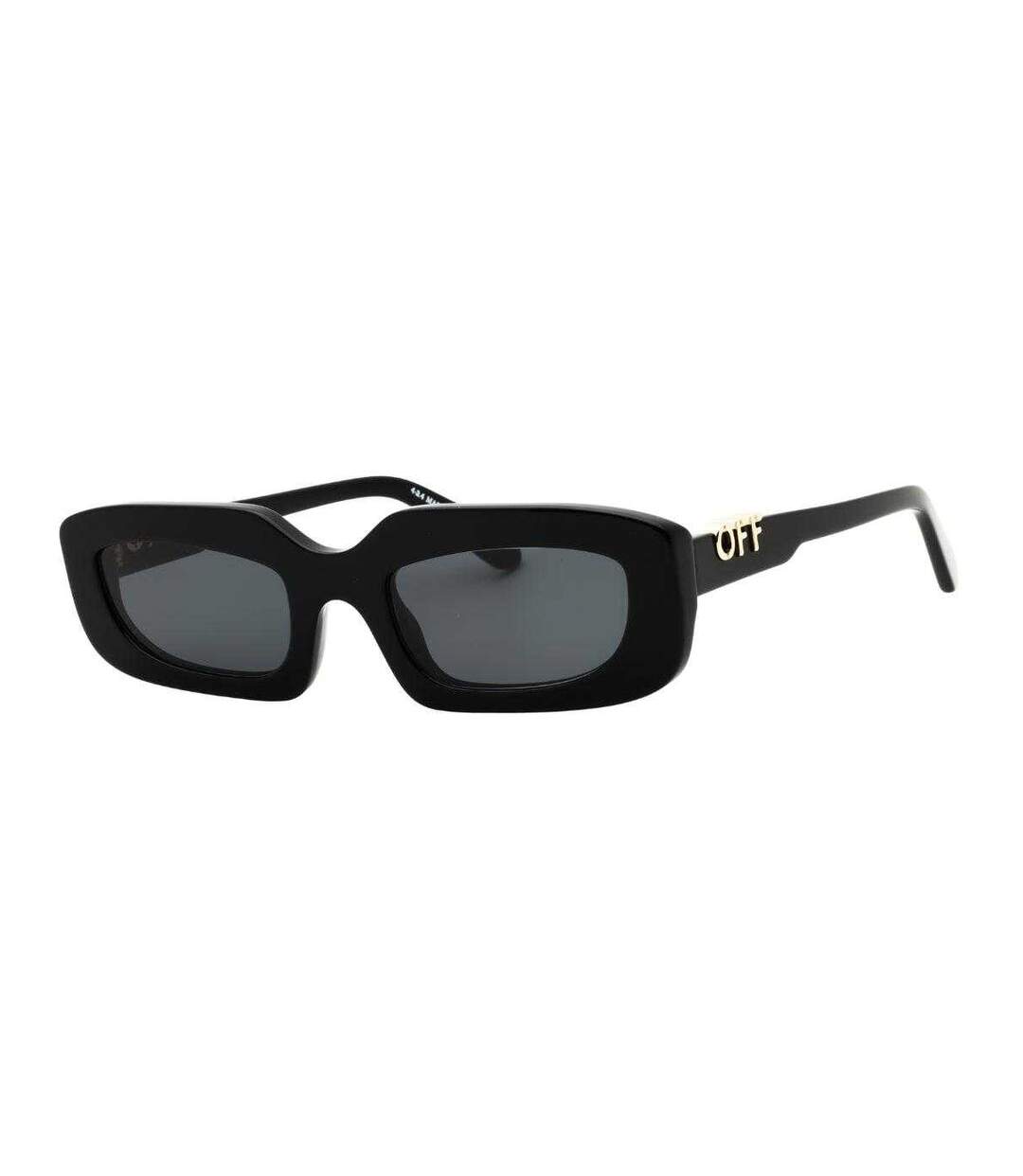 Lunettes De Soleil Motif/style Encadré Renton Femme Taille Unique Noir Off White-1