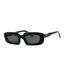 Lunettes De Soleil Motif/style Encadré Renton Femme Taille Unique Noir Off White-1