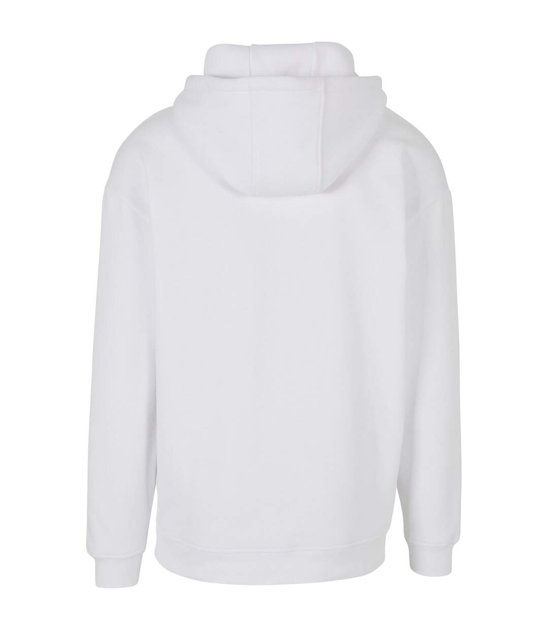 Sweat À Capuche Homme Blanc Build Your Brand-2