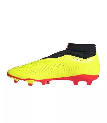 Chaussures À Crampons Pour Terrain Ferme Foot Predator League Adulte Jaune Noir Rouge Adidas