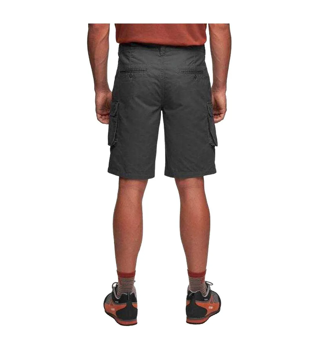 Short Askja Homme Gris-blanc Alpinus-3