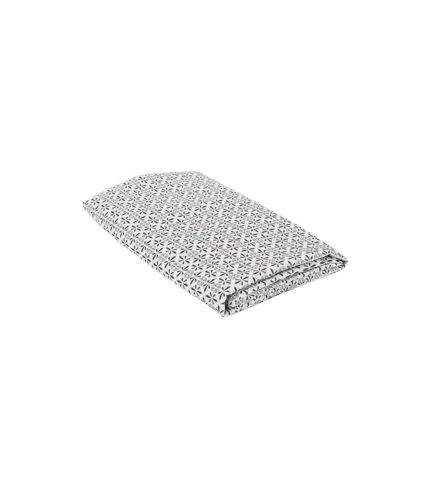 Nappe Antitache Imprimée Cuzca 140x240cm Gris