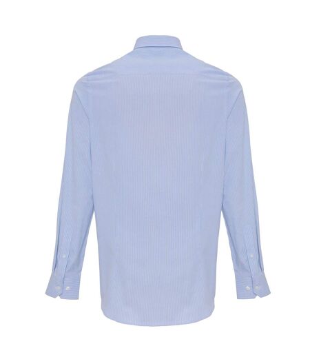 Chemise homme blanc / bleu clair Premier