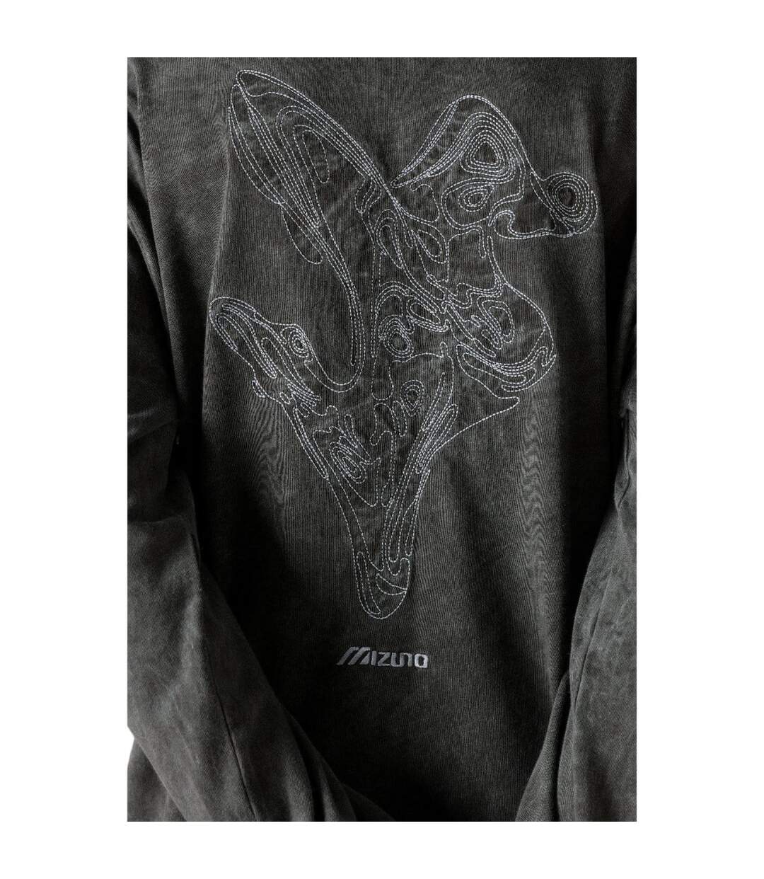 T-shirt Manches Longues Sportstyle Floratech Homme Gris Mizuno-4