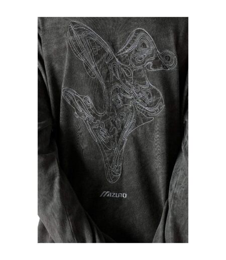 T-shirt Manches Longues Sportstyle Floratech Homme Gris Mizuno